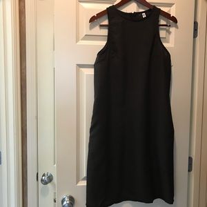 Black Sleeveless Casual Dress